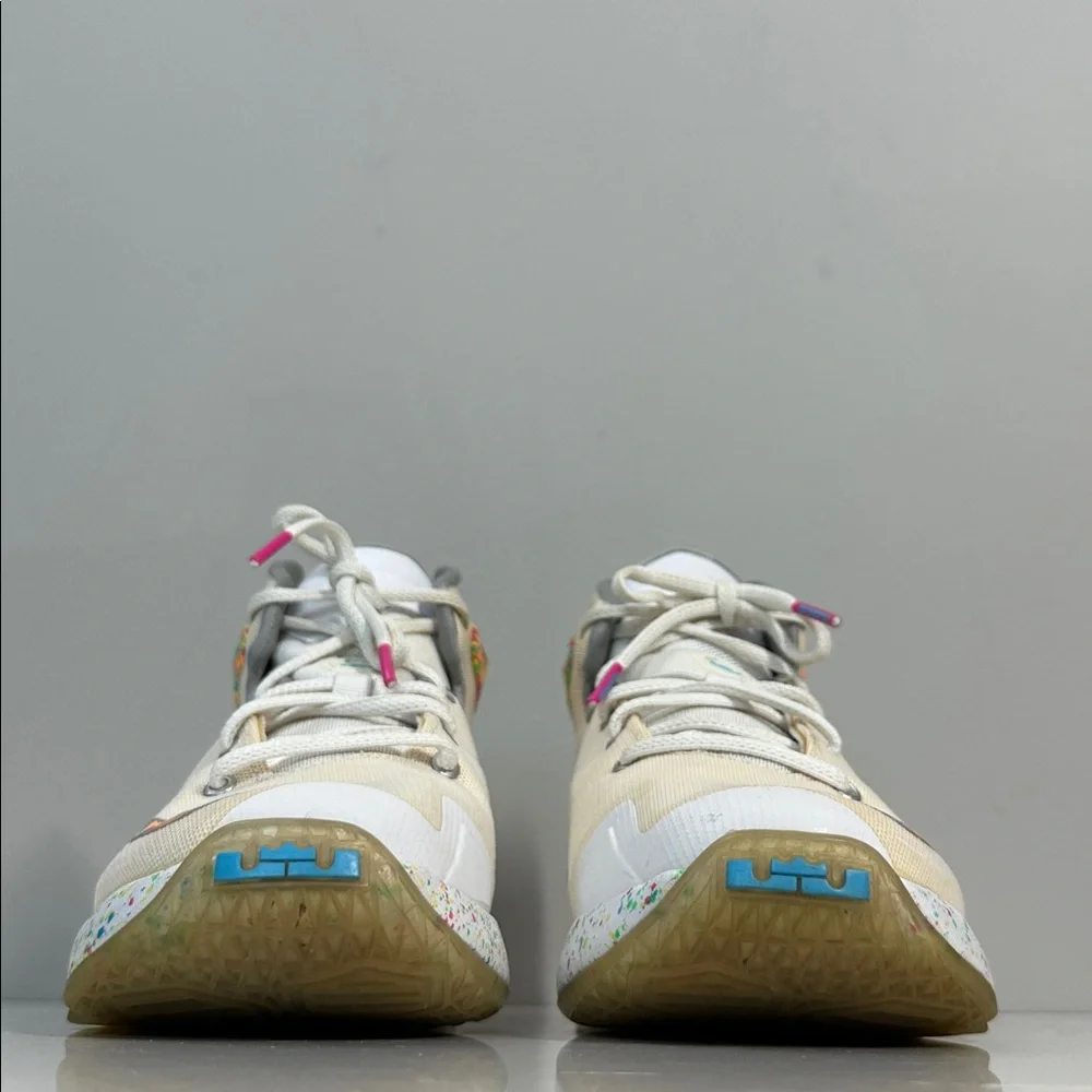 Nike Lebron James Fruity Pebbles Sneakers Size 7Y